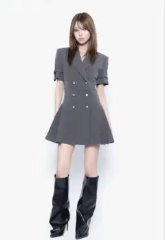 theredthread S panel jacket dress miniのサムネイル