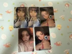 ITZY リュジン　GWBG トレカ 5枚セット