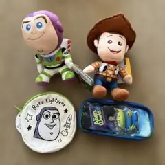 【新品】トイストーリー ぬいぐるみ＆グッズ 4点セット