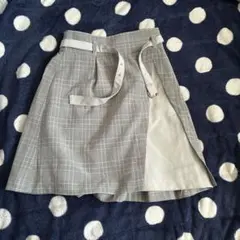 MAJESTIC LEGON チェック フレアスカート