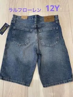 ポロラルフローレン　デニムハーフパンツ12Y