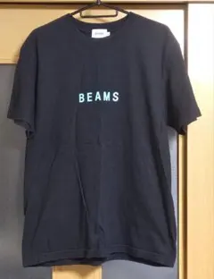 ビームス ロゴ Tシャツ ブラック Lサイズ