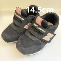 new balance 996 スニーカー 14.5cm ブラック/ピンク