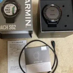 ガーミン S62 アプローチ　garmin ゴルフ　アプローチ