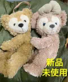 ダッフィー シェリーメイ ぬいぐるみポーチ