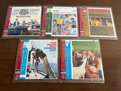 【紙ジャケット】ビーチ・ボーイズ プラチナSHM5タイトルセット 日本盤 帯付属