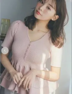 SNIDEL　ペプラムトップスのサムネイル