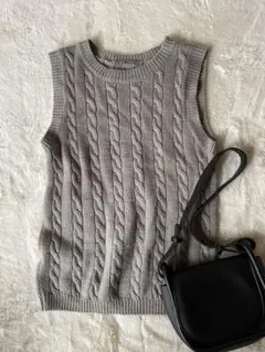 45Rベージュ ハイネックニットベスト 2025年最新】45rpm ニットベスト