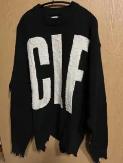 試着のみ美品！SAINT Mxxxxxx セントマイケル CLFニット セーターのサムネイル