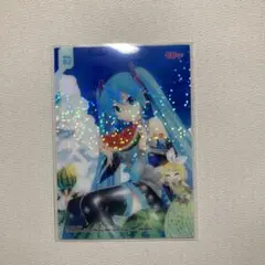 初音ミク キラキラ クリア コレクションカード No.2