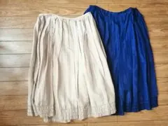 ハリスiHarriss シルクスカートセット 34