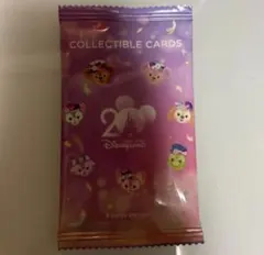 香港ディズニーランド 20周年 コレクタブルカード 3枚入り　ダッフィー