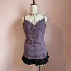 レースラインキャミソール　フェアリーグランジ　ガーリー　姫系　00s'