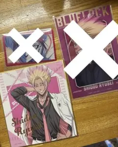 ブルーロック展　トレーディングミニ色紙　クリアカード　士道龍聖　ベースヤード