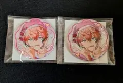 にじさんじ　ぎゃうるふ　赤城ウェン　缶バッジ　ぎゃう