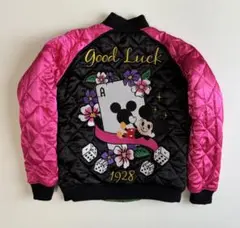 ビンテージ・ヴィンテージ品ディズニーDisneyミッキーミニーマウススカジャン