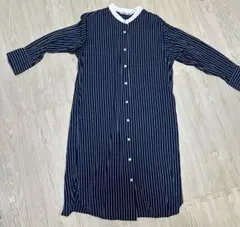 UNIQLO✖️JW ANDERSON レーヨンスタンドカラーシャツワンピース M