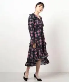 jouetie ジュエティ　ミドルフラワーガウンワンピース　新品タグ付