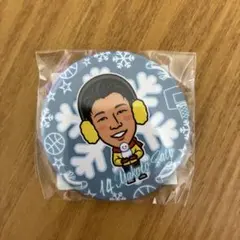 群馬クレインサンダーズ　缶バッチ　#14 佐藤誠人選手