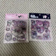 ぷっくりキラキラシール サンリオ マイメロ クロミ