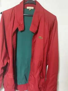 LACOSTE ラコステ ナイロンジャケット レッド メンズ