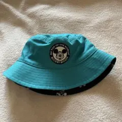 ミッキーマウス バケットハット ターコイズ
