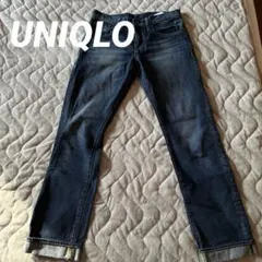 00s old uniqlo ユニクロ デニムパンツ 23 インディゴ y2kのサムネイル
