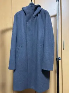 【試着のみ】GLOBAL WORK フード付きジャケット　コート　グレー