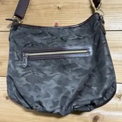 訳あり品　クリスチャンオリビエ迷彩柄 ショルダーバッグ