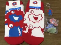 ミャクミャク 靴下 フロッキーフィギュア めじるしチャーム