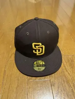New Era San キャップ 7 5/8ブラウン