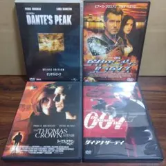 DVD ピアース・ブロスナン主演映画まとめ　4作セット　ダンテズ・ピーク、007