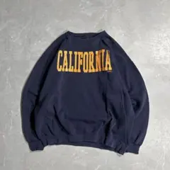 90s Team Edition USA製 スウェット XL ネイビー 古着