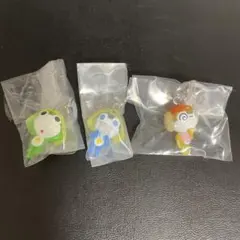 ケロロ軍曹 めじるしアクセサリー ドロロ クルル ちびケロ ちびドロ ちびクル