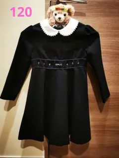 120 女の子ネイビーフォーマルワンピース
