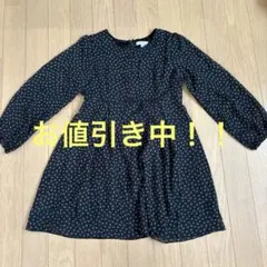 a.v.v 花柄 長袖ワンピース 130