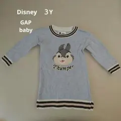GAP　Disney Thumper ニットワンピース 3Y