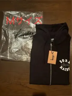 Stussy BORN RAISED ジップアップパーカーMサイズ