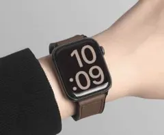Apple Watch 高級レザースタイルバンド 49mm ultra専用
