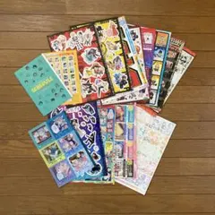 【匿名配送】週間少年ジャンプ付録　シール　ステッカー　ポスター