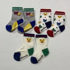 〚12/25まで掲載〛MIKIHOUSE ベビー靴下11~13cm 3足セット