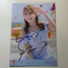 佐々木舞香 ナツマトペ MV衣装③ 生写真 直筆 ヒキ - メルカリ