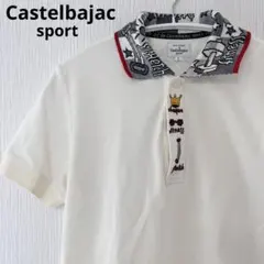 CASTELBAJAC SPORT ポロシャツ 白 半袖 ゴルフ ヴィンテージのサムネイル