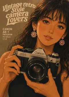 Ａ4サイズイラスト Canon AE 1のサムネイル