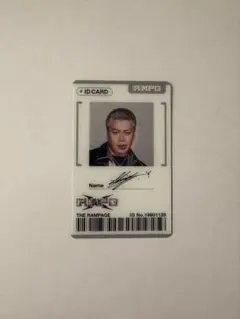 THERAMPAGEランペ アプグレグッズ IDカード トレカ LIKIYA