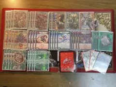 デュエルマスターズ 赤緑アポロ　ハイレートデッキ　3重スリーブ付き