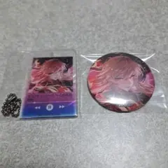 東方Project ダイソー 純狐 アクリルキーホルダー 缶バッジ セット