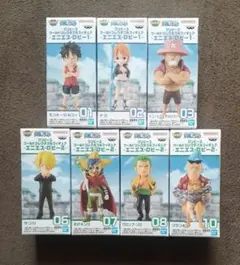 【未開封】ワンピース　ワーコレ　エニエス・ロビー1・2　7種セット　希少