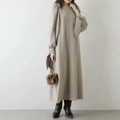 美品 Whim Gazette ウィムガゼット / ジョーゼットワンピース