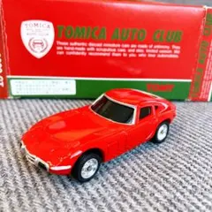絕版品　日本製　1/50 多美卡汽車俱樂部　豐田2000GT 銻合金製